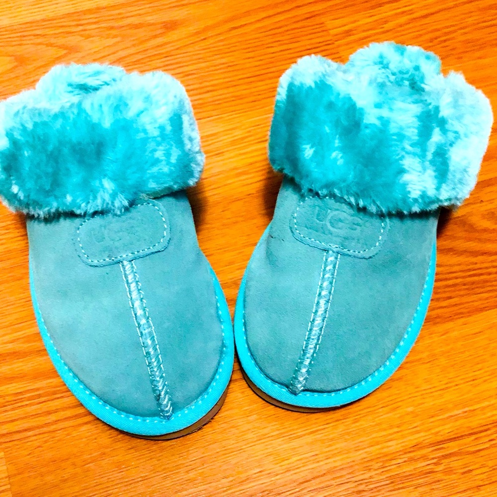 Teal UGG Slippers